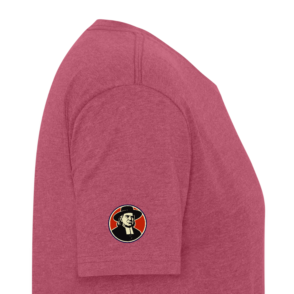 The Drive (Back Hit) - Premium  T-Shirt - heather burgundy