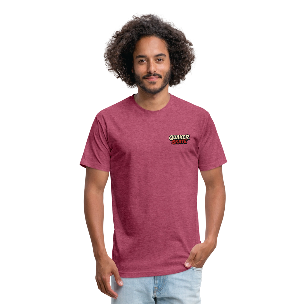 The Drive (Back Hit) - Premium  T-Shirt - heather burgundy