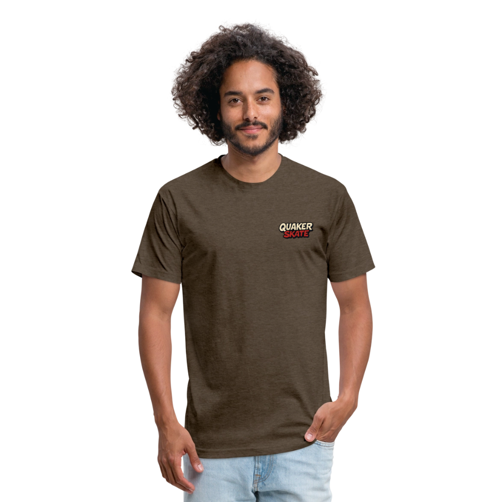 The Drive (Back Hit) - Premium  T-Shirt - heather espresso