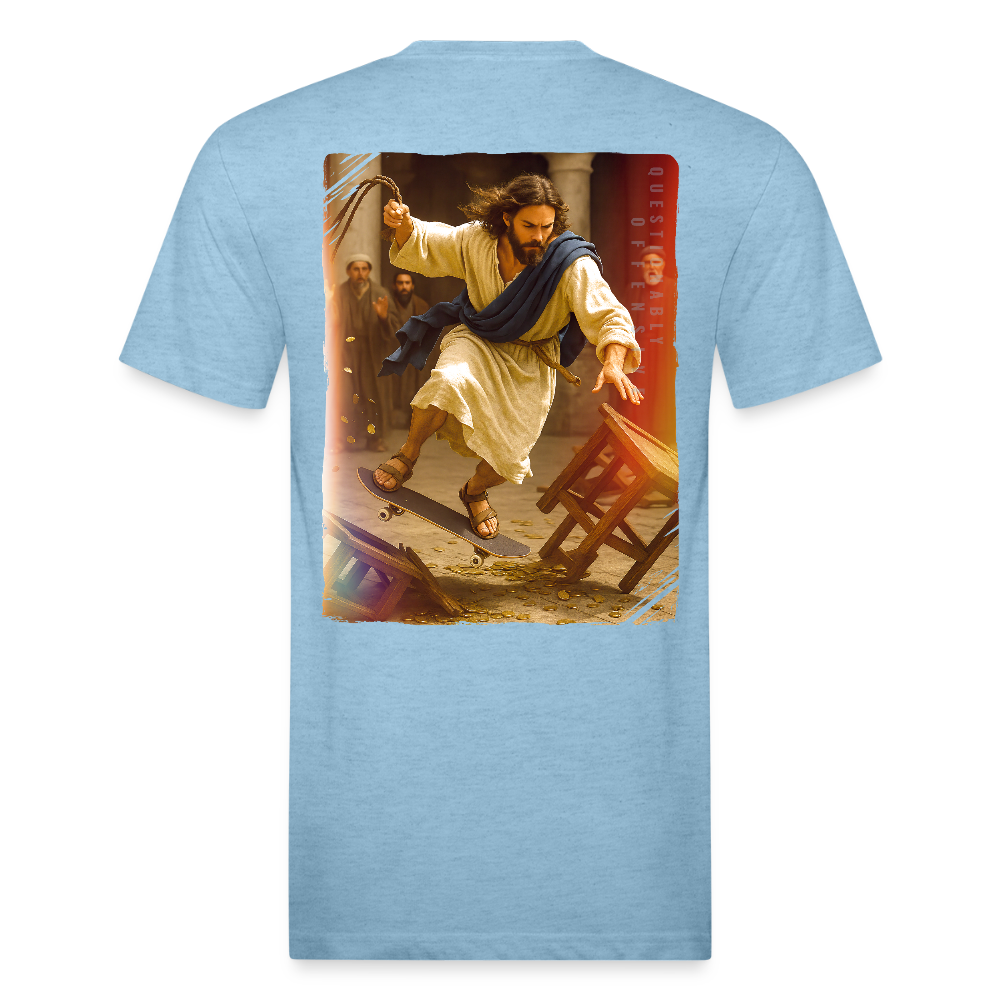 The Drive (Back Hit) - Premium  T-Shirt - heather blue