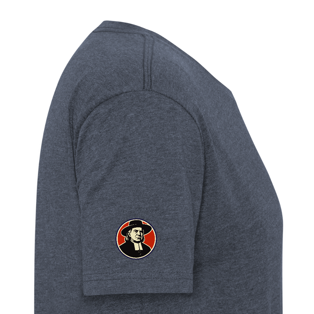 The Drive (Back Hit) - Premium  T-Shirt - heather navy