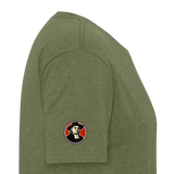 The Drive (Back Hit) - Premium  T-Shirt - heather military green