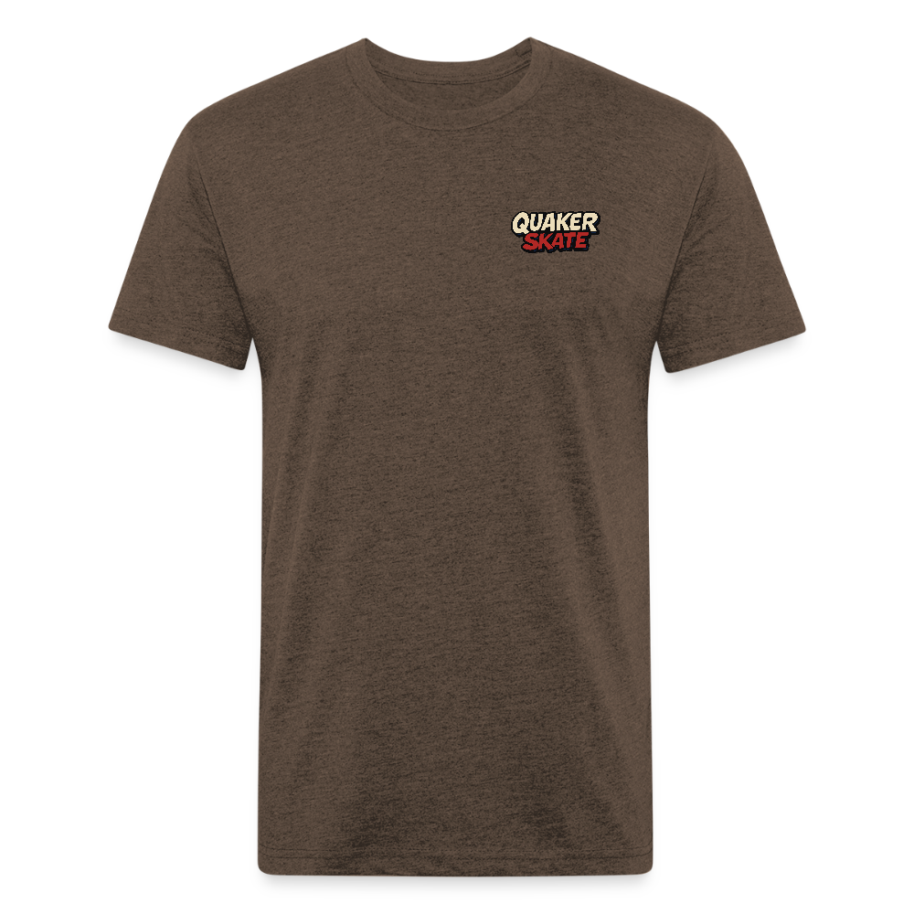 The Drive (Back Hit) - Premium  T-Shirt - heather espresso