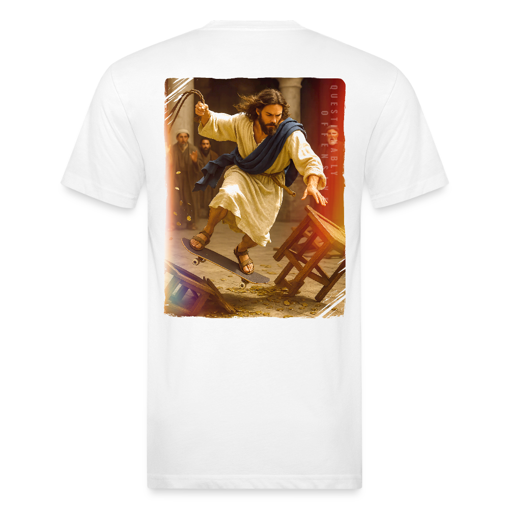 The Drive (Back Hit) - Premium  T-Shirt - white