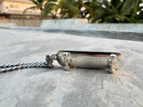 Skateboard Pendant (Silver)