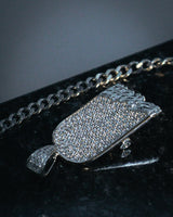 ICED OUT Broken Deck Pendant (Silver)