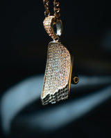 ICED OUT Broken Deck Pendant (Gold)