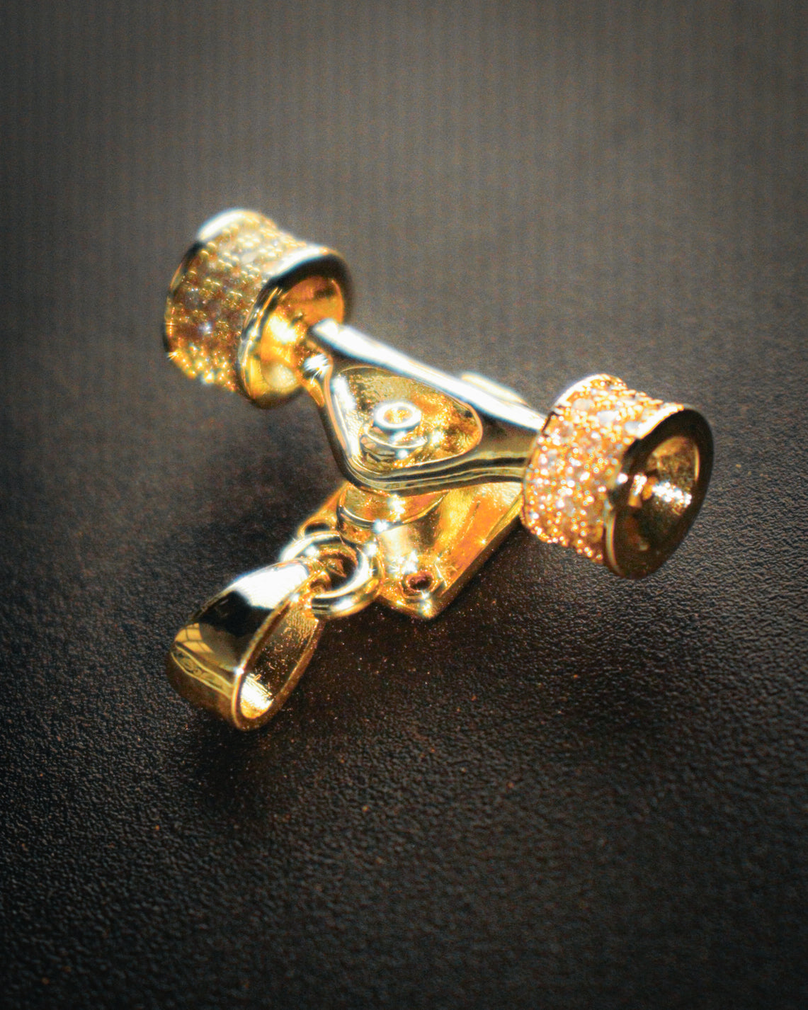 ICED OUT Truck Pendant (Gold)