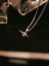Skateboard Truck Pendant (Silver)