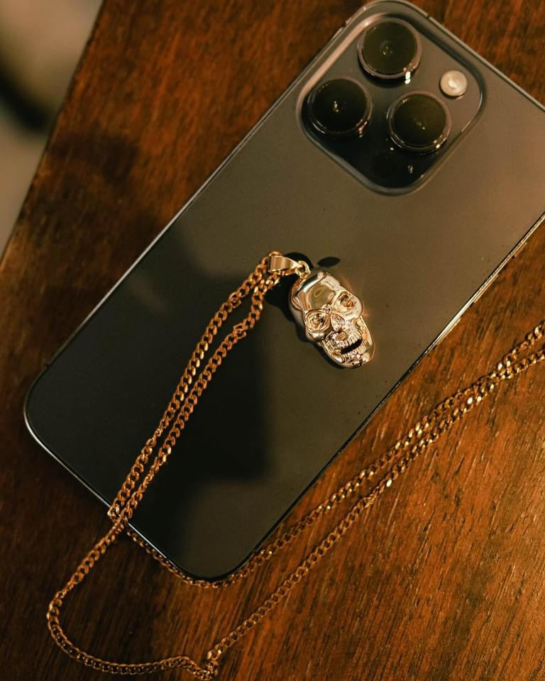 Skull Pendant (Gold)