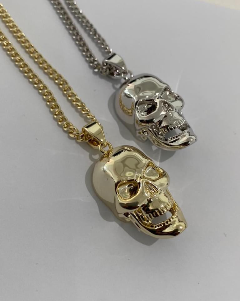 Skull Pendant (Gold)