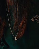 Skateboard Truck Pendant (Silver)