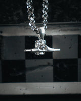 Skateboard Truck Pendant (Silver)