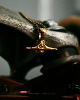 Skateboard Truck Pendant (Gold)