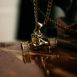 ICED OUT Truck Pendant (Gold)