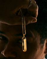 Skateboard Pendant (Gold)
