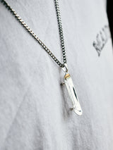 Skateboard Pendant (Silver)