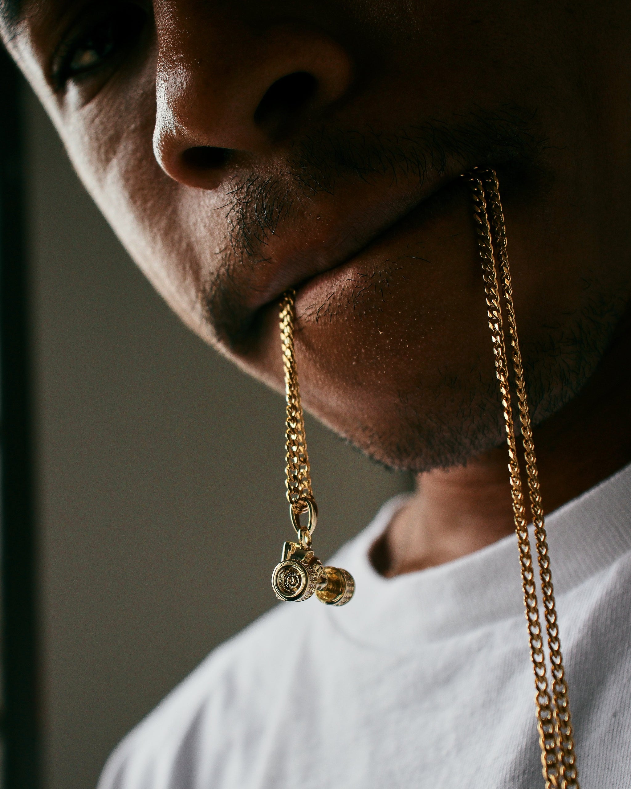 ICED OUT Truck Pendant (Gold)