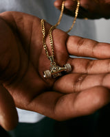 ICED OUT Truck Pendant (Gold)