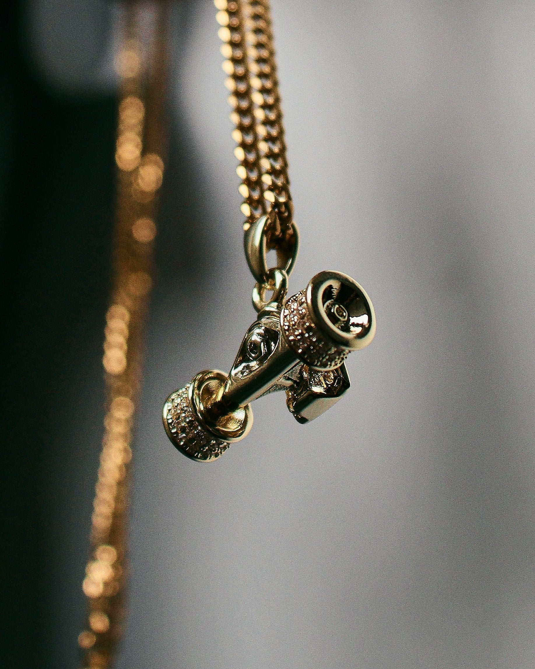 ICED OUT Truck Pendant (Gold)