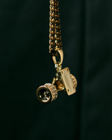 ICED OUT Truck Pendant (Gold)