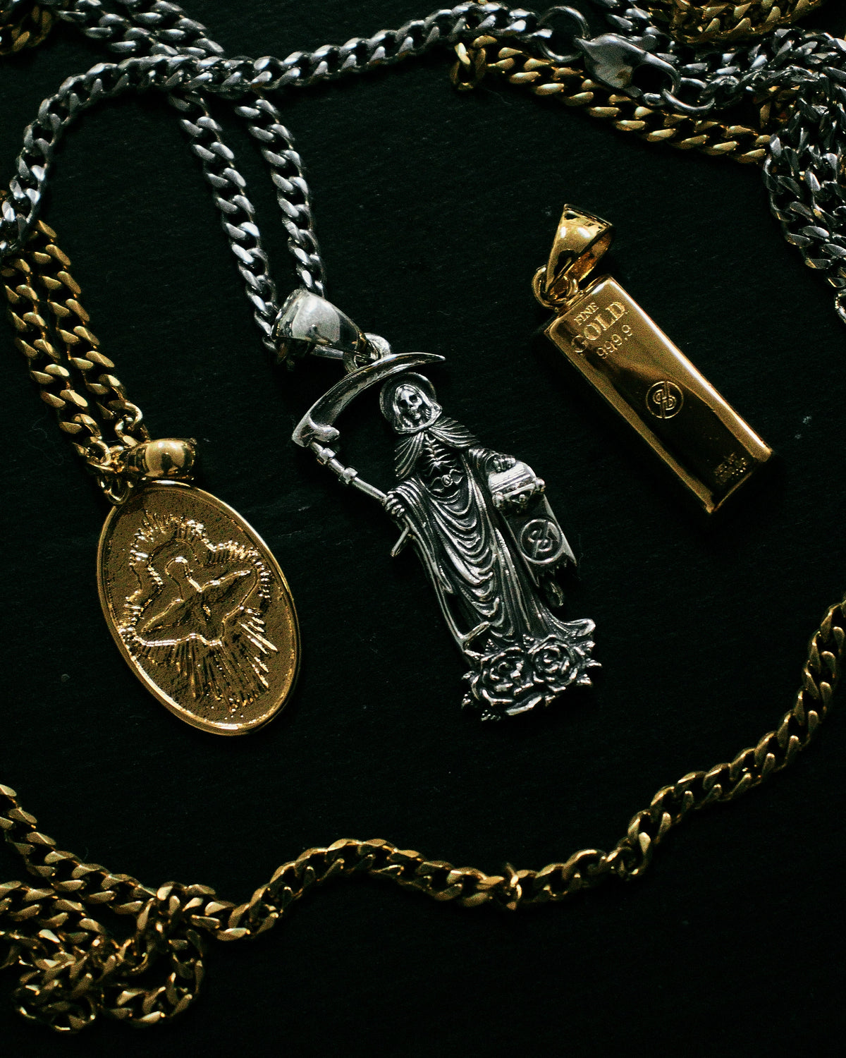 Reaper Pendant (Silver)