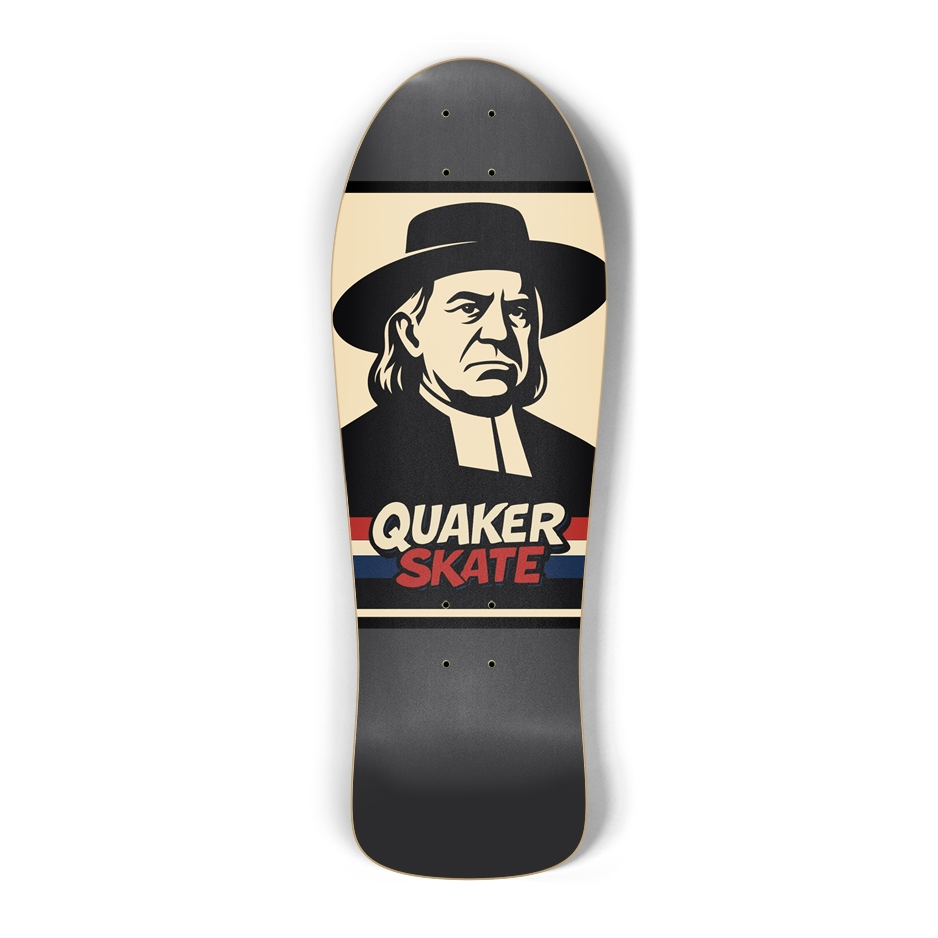 The Post - Vintage Shape Skateboard