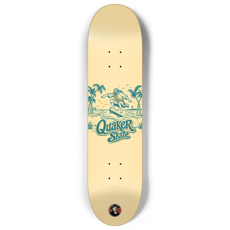 The Trestle | Vintage Gold | Popsicle Skateboard