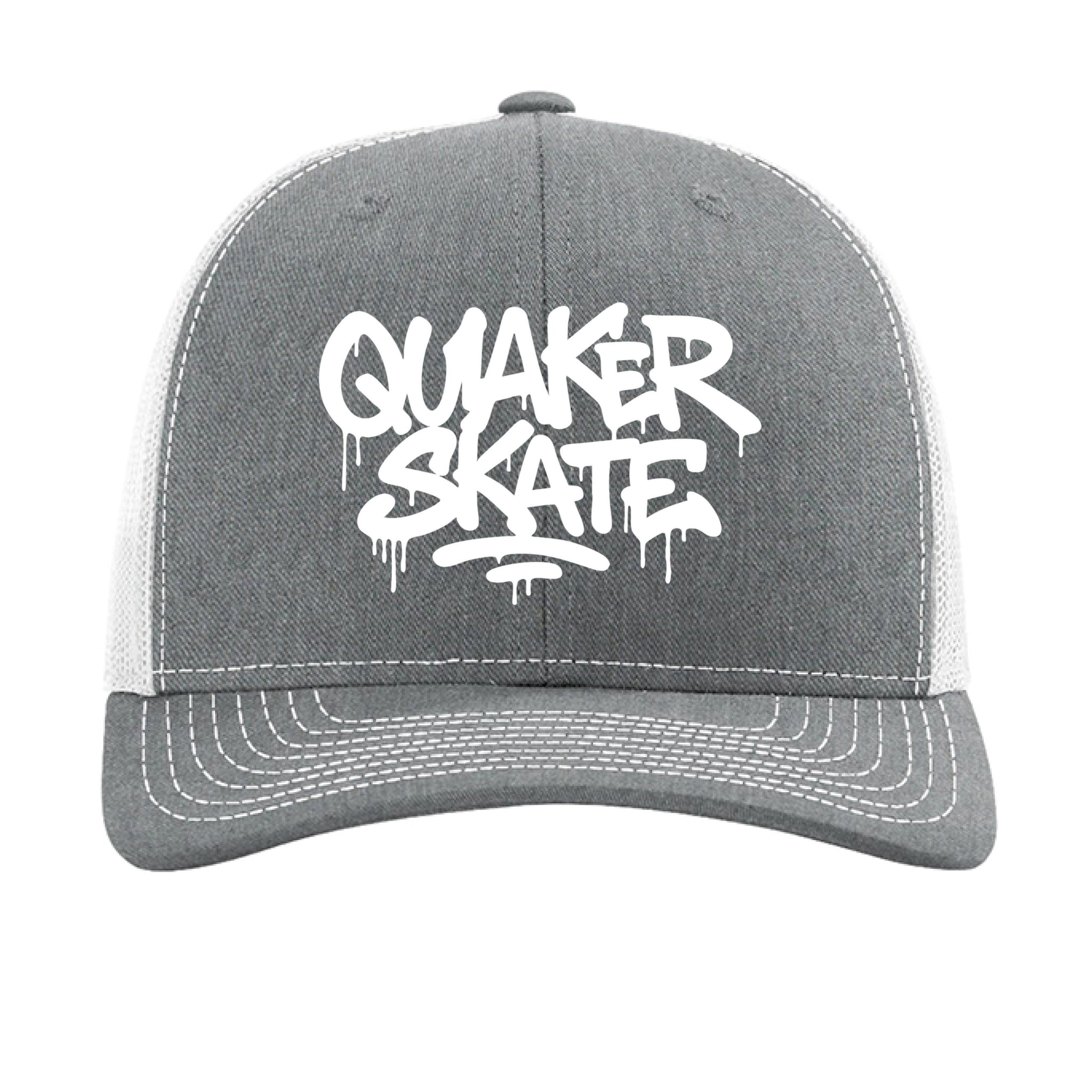 Heather Grey/ White - FRONT