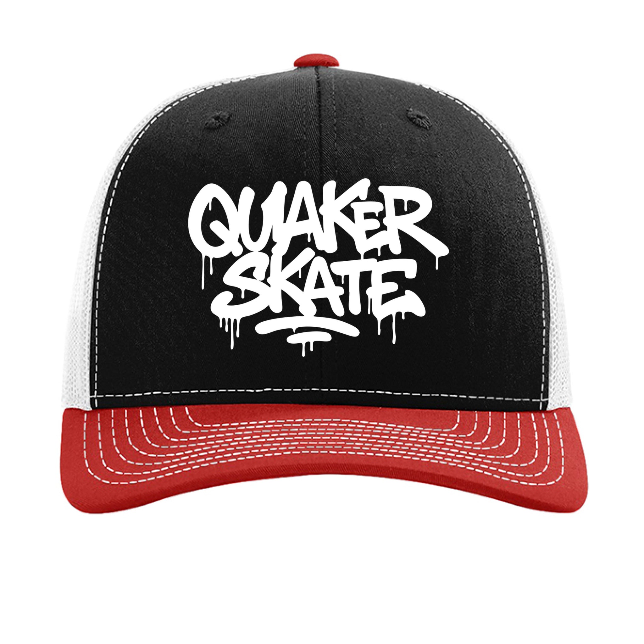 Black/ White/ Red - FRONT