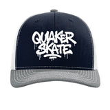 Navy/ White/ Heather Grey - FRONT