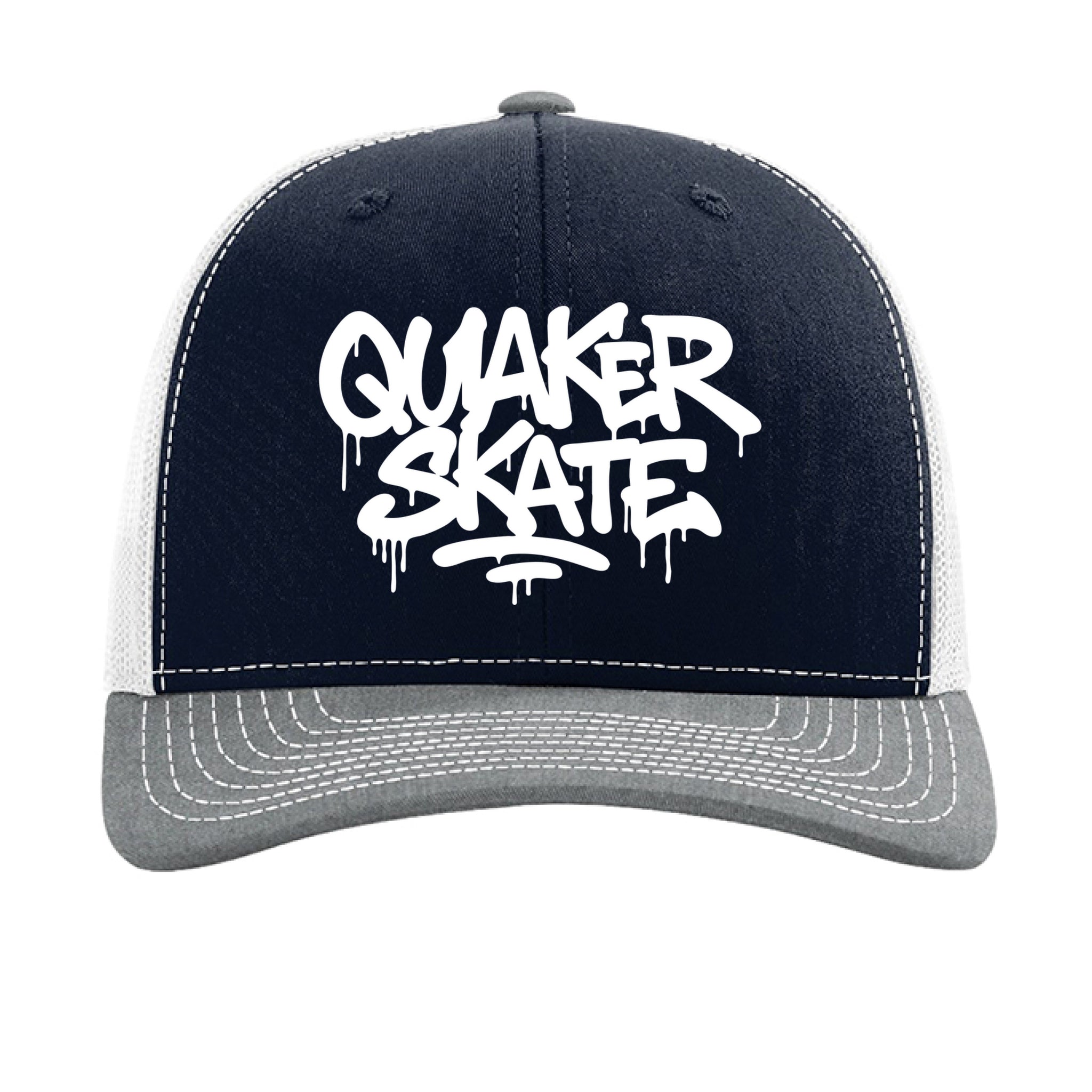 Navy/ White/ Heather Grey - FRONT