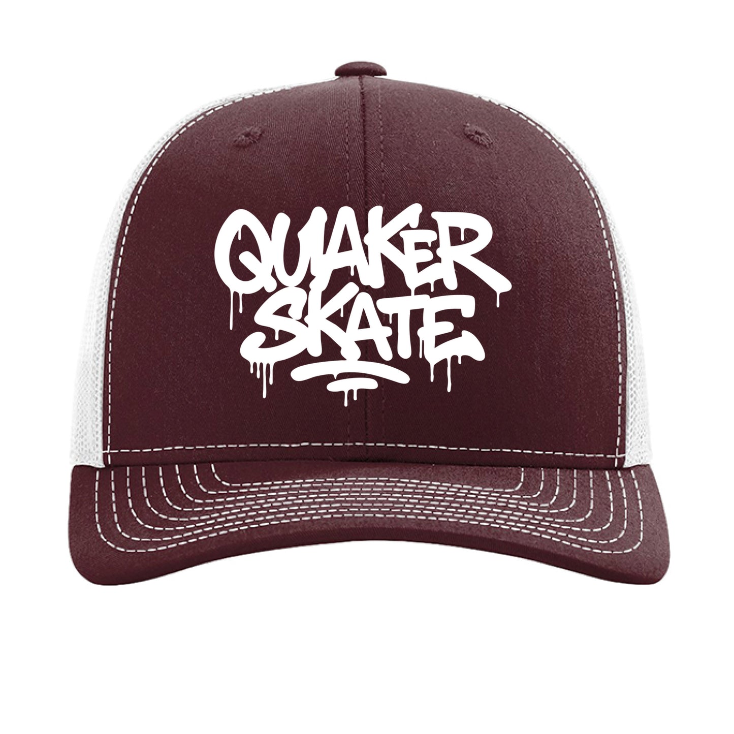 Maroon/ White - FRONT