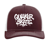 Maroon/ White - FRONT