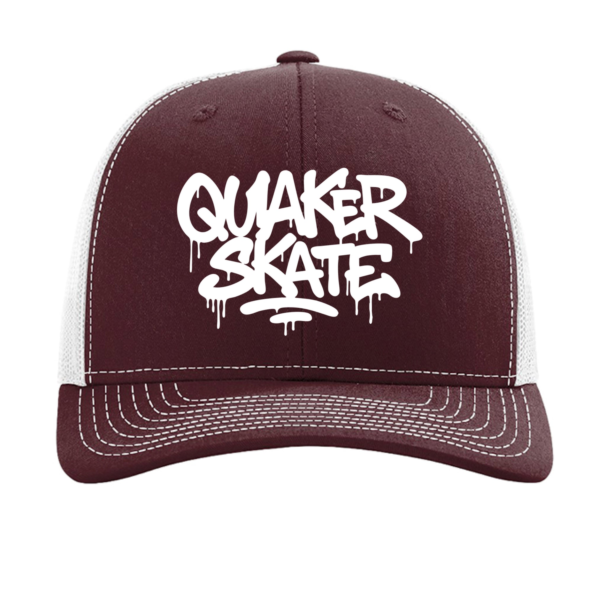 Maroon/ White - FRONT