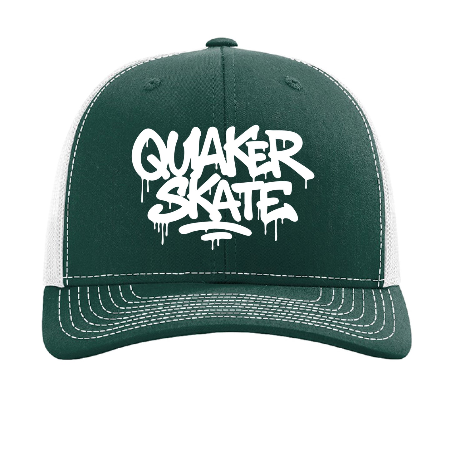 Dark Green/ White - FRONT