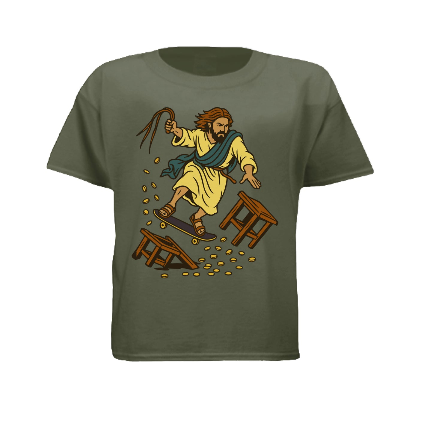 MILITARY GREEN - FRONT